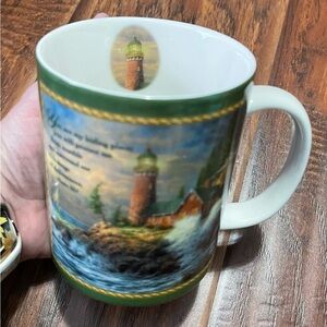 Thomas Kincade "Courage" AMCAL Coffee Tea Mug  For The Gift Of Art!